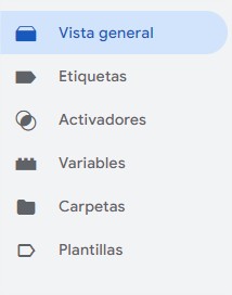 Imagen de la estructura de Google Tag Manager