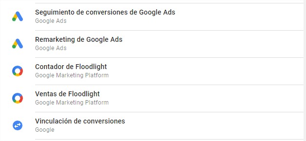 Imagen de Google Tag Manager en Google Ads 